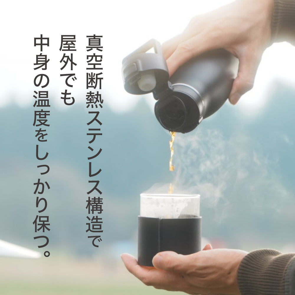 タケヤ サーモフラスク トラベル 0.5L 水筒 ステンレスボトル TAKEYA