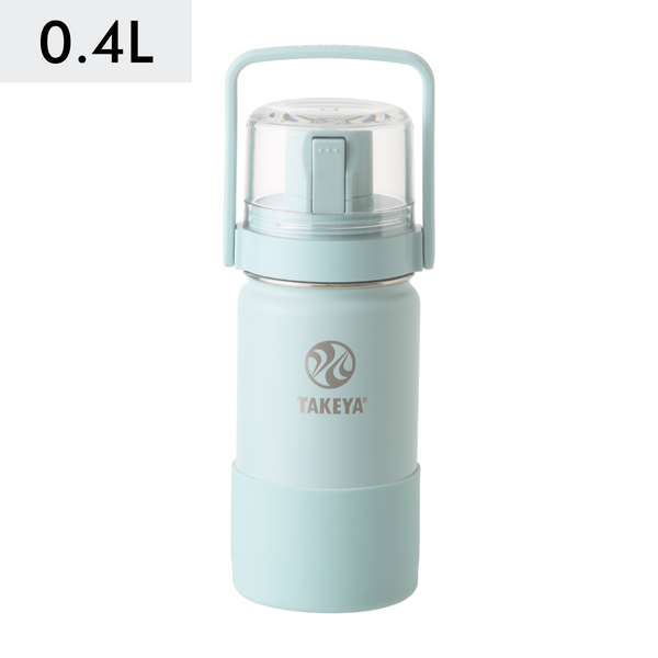 ゴーカップ 0.4L コップ付き水筒 【送料無料】 ※在庫限り（売り切れ次第販売終了）