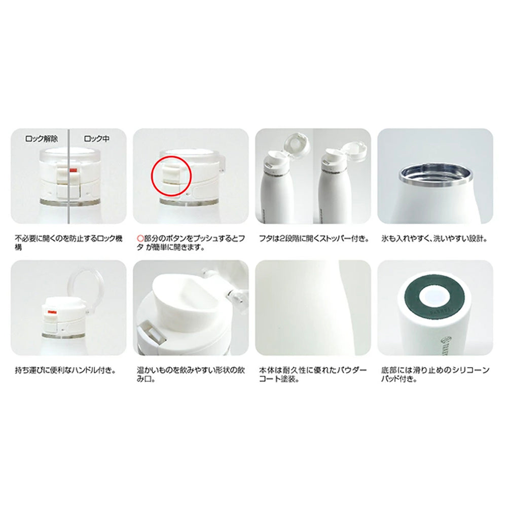 タケヤ トラベラー17 0.5L 水筒 ステンレスボトル TAKEYA